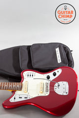 2010 Fender Japan Jaguar JG66 '66 Reissue | Old Candy Apple Red | Matching Headstock | Very Good Condition