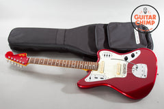 2010 Fender Japan Jaguar JG66 '66 Reissue | Old Candy Apple Red | Matching Headstock | Very Good Condition