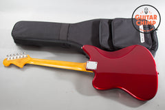 2010 Fender Japan Jaguar JG66 '66 Reissue | Old Candy Apple Red | Matching Headstock | Very Good Condition