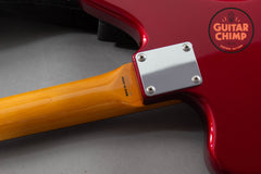 2010 Fender Japan Jaguar JG66 '66 Reissue | Old Candy Apple Red | Matching Headstock | Very Good Condition