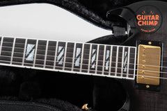 2024 Gibson SG Supreme Translucent Ebony Burst with AAA-Maple Top | Original Case