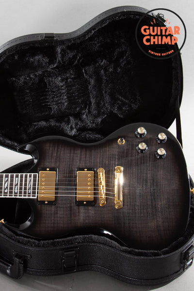 ギター GIBSON SG Supreme Translucent EbonyBurst 2024 Gibson SG Supreme Translucent Ebony Burst with AAA-Maple Top