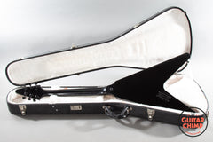 2006 Gibson Flying V Gothic II Satin Black Ebony EMG 81/85 w/ OHSC