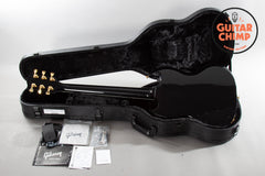 2024 Gibson SG Supreme Translucent Ebony Burst with AAA-Maple Top | Original Case