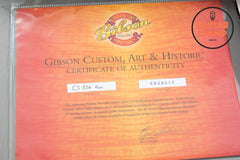2002 Gibson Custom Shop CS-356 Figured Koa Top | Original Case & COA