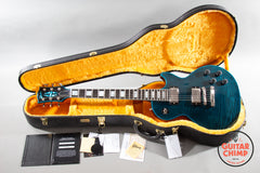 2026 Gibson Custom Shop Les Paul Axcess Custom Hardtail Peacock Widow w/ OHSC + COA