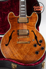 2002 Gibson Custom Shop CS-356 Figured Koa Top | Original Case & COA