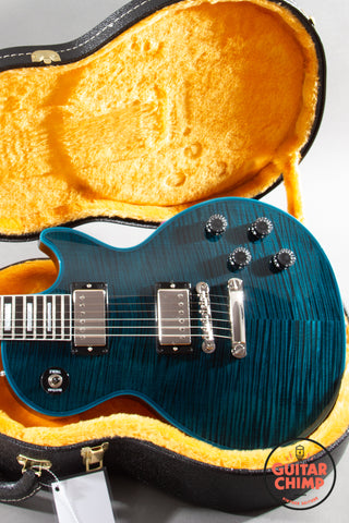 2026 Gibson Custom Shop Les Paul Axcess Custom Hardtail Peacock Widow w/ OHSC + COA