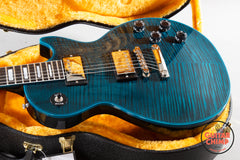 2026 Gibson Custom Shop Les Paul Axcess Custom Hardtail Peacock Widow w/ OHSC + COA