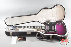 2007 Gibson SG Goddess Violet Burst Ebony 490R 498T w/ OHSC