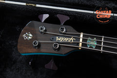 2023 Spector USA NS-2 4-String Bass Blue Burst Quilt Top | HAZ 18V Pre-Amp | Original Case