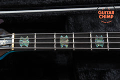 2023 Spector USA NS-2 4-String Bass Blue Burst Quilt Top | HAZ 18V Pre-Amp | Original Case