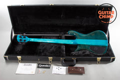 2023 Spector USA NS-2 4-String Bass Blue Burst Quilt Top | HAZ 18V Pre-Amp | Original Case