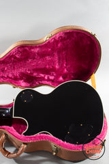 1998 Gibson Les Paul Custom Black Beauty Ebony Burstbucker 2 & 3 w/ Gibson HSC