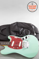 2002 Fender Japan MG69 SBL ’69 Mustang Aged Sonic Blue | Original Condition