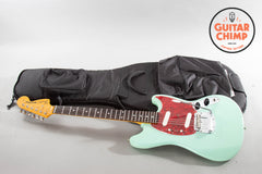 2002 Fender Japan MG69 SBL ’69 Mustang Aged Sonic Blue | Original Condition