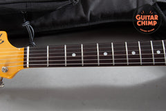 2002 Fender Japan MG69 SBL ’69 Mustang Aged Sonic Blue | Original Condition