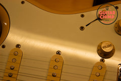 1997 Fender Japan ’62 Vintage Reissue ST62-70TX Stratocaster Rebel Yellow Texas Special Pickups