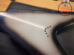 2024 Gibson Custom Shop Flying V Custom Silverburst | Murphy Lab Ultra Light Aged | Excellent Condition | Original Case & COA