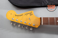 2010 Fender Japan Jaguar JG66 '62 Reissue Black - Excellent Condition with Gig Bag