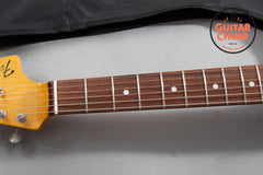 2010 Fender Japan Jaguar JG66 '62 Reissue Black - Excellent Condition with Gig Bag