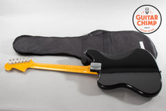 2010 Fender Japan Jaguar JG66 '62 Reissue Black - Excellent Condition with Gig Bag