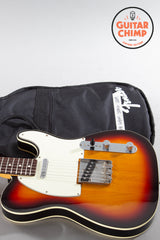 1998 Fender Japan TL62B-TX '62 Reissue Telecaster Custom 3-Tone Sunburst | Texas Special Pickups