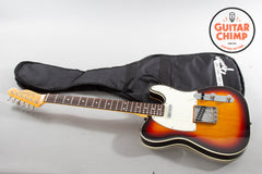 1998 Fender Japan TL62B-TX '62 Reissue Telecaster Custom 3-Tone Sunburst | Texas Special Pickups