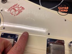 2008 Gibson Firebird V Classic White | Mojotone Johnny Winter Pickups | Upgraded Tuners | Original Case