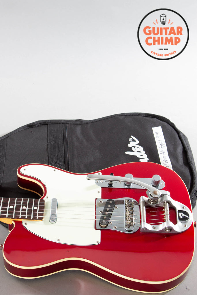 2002 Fender Japan TL62B-BTX ’62 Telecaster Bigsby Candy Apple Red | Texas Special Pickups | Very Good Condition