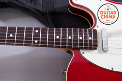 2002 Fender Japan TL62B-BTX ’62 Telecaster Bigsby Candy Apple Red | Texas Special Pickups | Very Good Condition