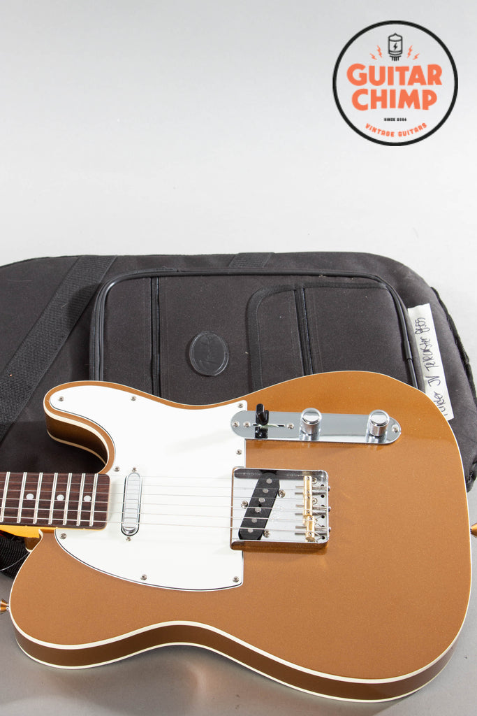 2022 Fender JV Modified 60s Telecaster Custom Firemist Gold | Excellent Condition | Gig Bag Included