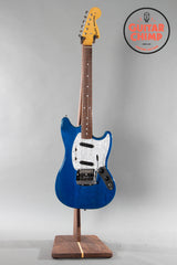 2017 Fender MIJ Japan Traditional 70s Mustang Trans Blue