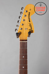 2017 Fender MIJ Japan Traditional 70s Mustang Trans Blue