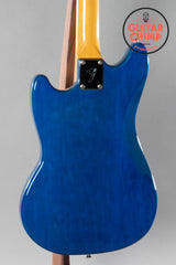 2017 Fender MIJ Japan Traditional 70s Mustang Trans Blue