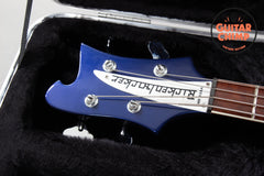 2013 Rickenbacker 4003 Bass Guitar – Rare Midnight Blue Finish | Original Hard-Shell Case