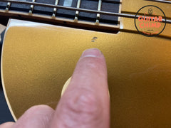 2013 Gibson Les Paul Standard Bass Goldtop - Oversized Body - Original Case