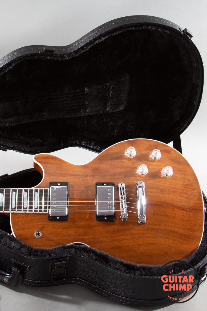 2025 Gibson Les Paul Modern Koa Natural Ebony Burstbucker Pro Push/Pull w/ OHSC