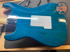 2018 Fender Japan Michiya Haruhata Stratocaster Caribbean Blue | Excellent Condition | Rare Signature Model