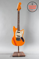 2021 Fender Japan Traditional II 60s Competition Mustang Capri Orange W/ Matching Headstock