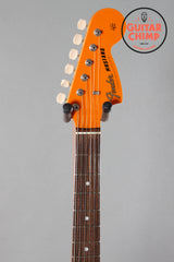 2021 Fender Japan Traditional II 60s Competition Mustang Capri Orange W/ Matching Headstock