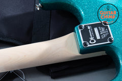 Charvel Pro-Mod San Dimas Style 1 HSS with Floyd Rose Aqua Flake | Seymour Duncan Pickups | Excellent Condition | Original Gig Bag Included