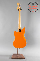 2021 Fender Japan Traditional II 60s Competition Mustang Capri Orange W/ Matching Headstock