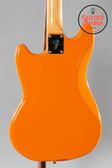 2021 Fender Japan Traditional II 60s Competition Mustang Capri Orange W/ Matching Headstock