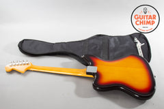 2002 Fender Japan Jaguar JG66 ’62 Reissue 3-Tone Sunburst | Original Pickups | Gig Bag