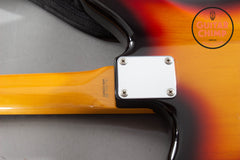 2002 Fender Japan Jaguar JG66 ’62 Reissue 3-Tone Sunburst | Original Pickups | Gig Bag