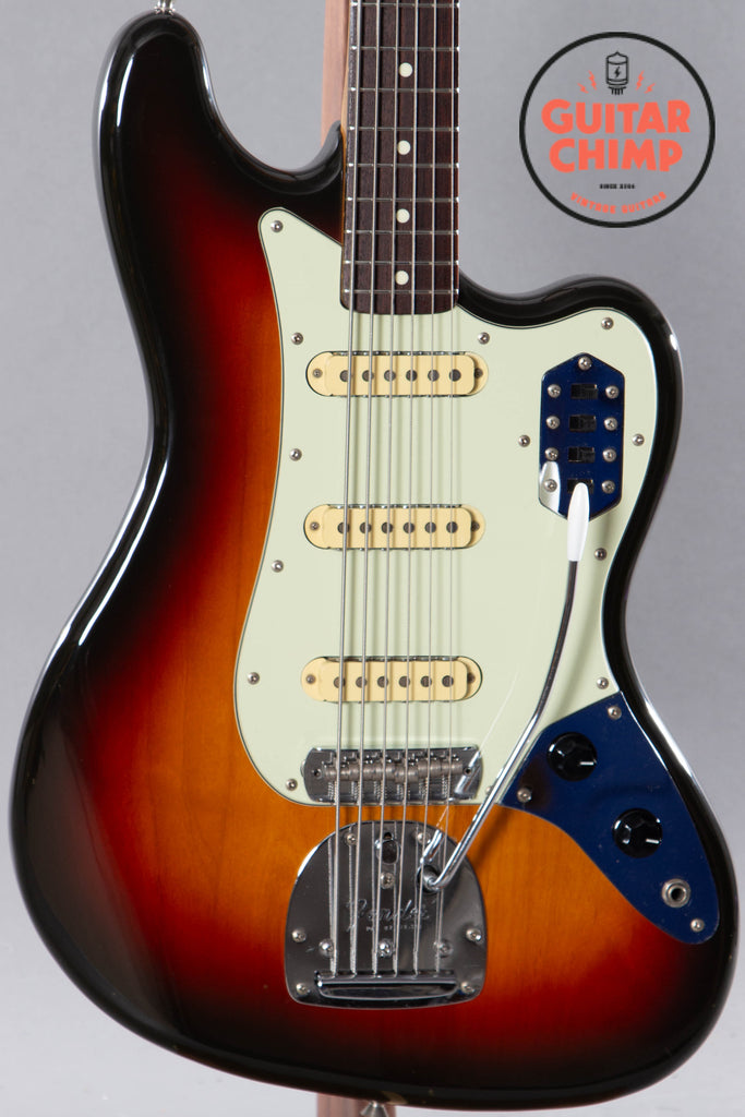 1991 Fender MIJ Japan Bass VI 3-Tone Sunburst