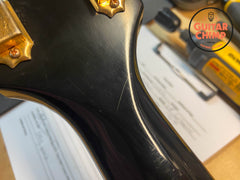 2011 Gibson Custom Shop '57 Historic Reissue Les Paul Custom Black Beauty - 8lbs 10oz, COA & Hard Case