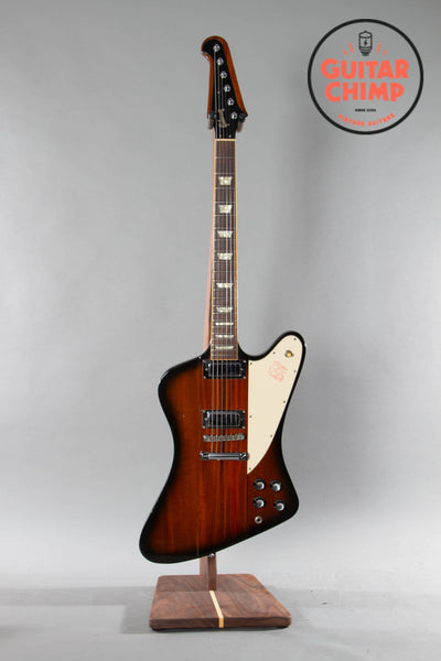 Guitare électrique Epiphone Firebird - Finition Vintage Sunburst - Corps Mahogany, Manche Noyer/laurier - 2 Micros ProBucker