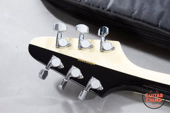 2008 ESP Edwards E-FV-125WB Michael Schenker Signature Flying V Black White